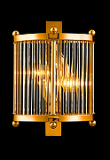 Настенный светильник Crystal Lux Tadeo AP2 Gold Transparente Прозрачный Золото-3