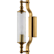 Настенный светильник Crystal Lux Tomas AP1 Brass Прозрачный Латунь