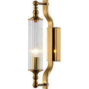Настенный светильник Crystal Lux Tomas AP1 Brass Прозрачный Латунь-1