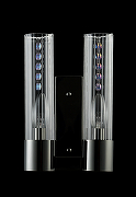 Настенный светильник Crystal Lux Otono AP2 Black Chromium Transparente Прозрачный Черный хром-2