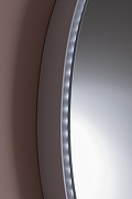 Зеркало Allen Brau Infinity 80 1.21017.WT с подсветкой Белое с сенсорным выключателем-3