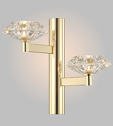 Настенный светильник Crystal Lux Rebeca AP2 Gold Прозрачный Золото-1