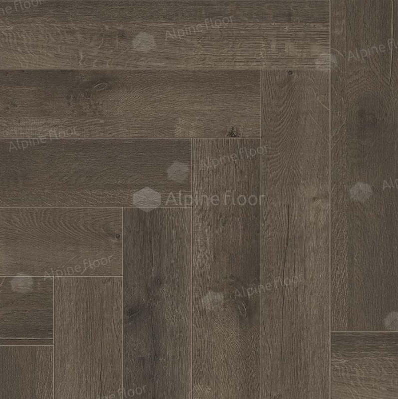 Виниловый ламинат Alpine Floor Parquet LVT ECO 16-19 Дуб Антарес 590х118х2,5 мм - фото 1