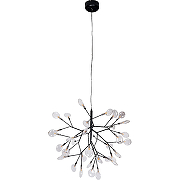 Подвесной светильник Crystal Lux Evita SP36 Black Transparent Прозрачный Черный