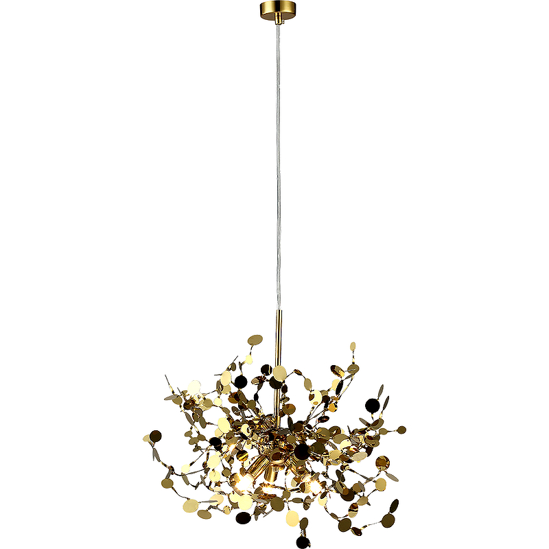 Подвесной светильник Crystal Lux Garden SP3 D400 Gold Золото подвесной светильник crystal lux modesto sp3 black gold