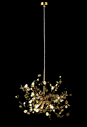Подвесной светильник Crystal Lux Garden SP3 D400 Gold Золото-3