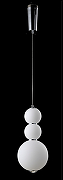 Потолочный светильник Crystal Lux Desi SP3 Chrome White Белый Хром-2
