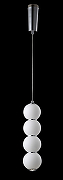 Потолочный светильник Crystal Lux Desi SP4 Chrome White Белый Хром-2