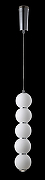 Потолочный светильник Crystal Lux Desi SP5 Chrome White Белый Хром-2
