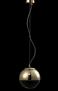 Подвесной светильник Crystal Lux Helado SP1 D200 Gold Прозрачный Золото-2