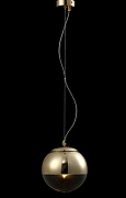 Подвесной светильник Crystal Lux Helado SP1 D200 Gold Прозрачный Золото-3