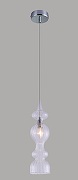 Подвесной светильник Crystal Lux Iris SP1 A Transparent Прозрачный Хром-2