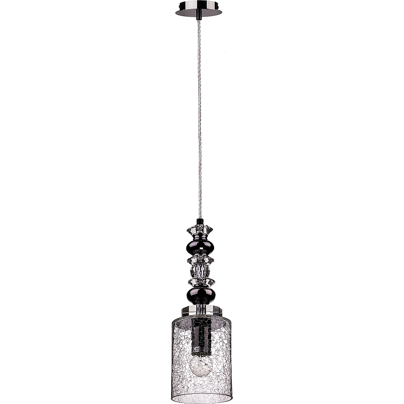 Подвесной светильник Crystal Lux Mateo SP1 Прозрачный Хром подвесной светильник crystal lux eva sp1 прозрачный хром