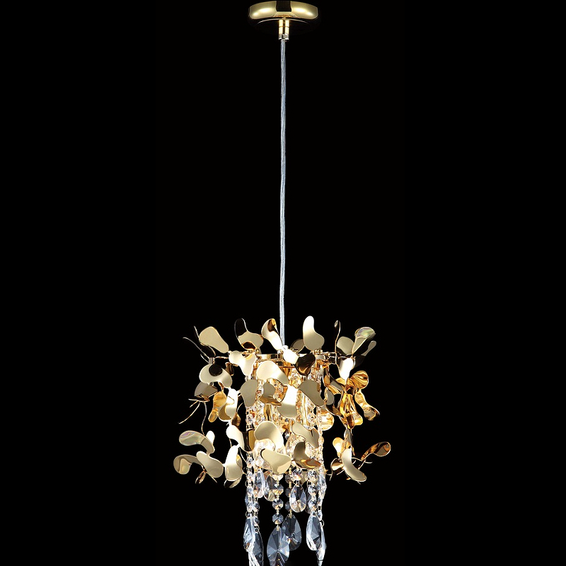 Подвесной светильник Crystal Lux Romeo SP2 Gold D250 Золото подвесной светильник crystal lux charme sp2 2 led gold transparent
