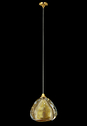Подвесной светильник Crystal Lux Verano SP1 Gold Прозрачный Золото-2