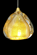 Подвесной светильник Crystal Lux Verano SP1 Gold Прозрачный Золото-4
