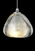 Подвесной светильник Crystal Lux Verano SP1 Silver Прозрачный Серебро-2