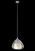 Подвесной светильник Crystal Lux Verano SP1 Silver Прозрачный Серебро-4