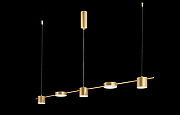 Потолочный светильник Crystal Lux Tristan SP5 L1200 Gold Белый Золото-2