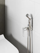 Гигиенический душ со смесителем Cersanit Brasko 64102 Хром-6