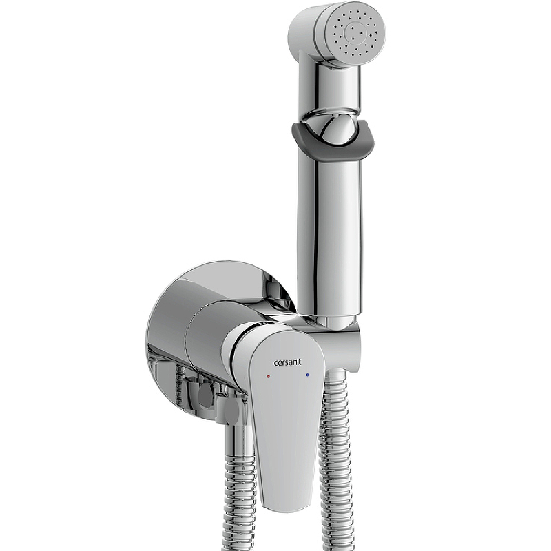цена Гигиенический душ со смесителем Cersanit Vero 64106 Хром