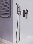 Гигиенический душ со смесителем Cersanit Moduo 64105 Хром-6