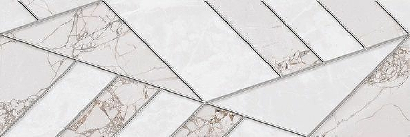 Керамический декор Нефрит Керамика Ринальди серый 04-01-1-17-03-06-1723-0 20х60 см