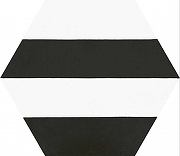 Керамогранит Codicer Porto Hex Capri Black 58362 22х25 см