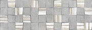Керамическая плитка Нефрит Керамика Темари серая мозаика 00-00-5-17-30-06-1117 настенная 20х60 см
