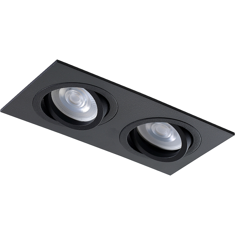 Встраиваемый светильник Crystal Lux CLT 002C2 BL Черный цена и фото