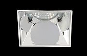 Встраиваемый светильник Crystal Lux CLT 051C1 WH-CH Белый Хром-1