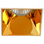 Встраиваемый светильник Crystal Lux CLT 051C1 WH-GO Белый Золото