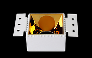 Встраиваемый светильник Crystal Lux CLT 051C1 WH-GO Белый Золото-2