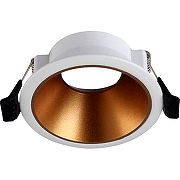 Встраиваемый светильник Crystal Lux CLT 052C WH-GO Белый Золото
