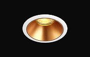 Встраиваемый светильник Crystal Lux CLT 052C WH-GO Белый Золото-2