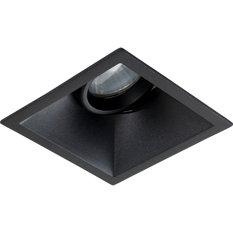 Встраиваемый светильник Crystal Lux CLT 009C1 BL Черный цена и фото