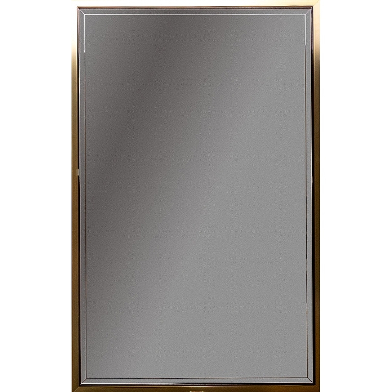 цена Зеркало Boheme Armadi Art Monaco 70 566-BG с подсветкой Черный глянец Золото