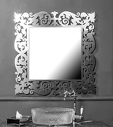 Зеркало Boheme Armadi Art Caprice 80 562 с подсветкой Серебро поталь-1