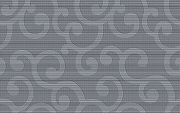 Керамический декор Нефрит Керамика Эрмида серый темный  04-01-1-09-03-06-1020-2 25х40 см