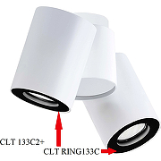 Потолочный светильник Crystal Lux CLT 133C2 Белый-1