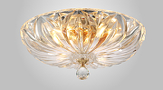 Потолочный светильник Crystal Lux Denis D400 Gold Прозрачный Золото-1
