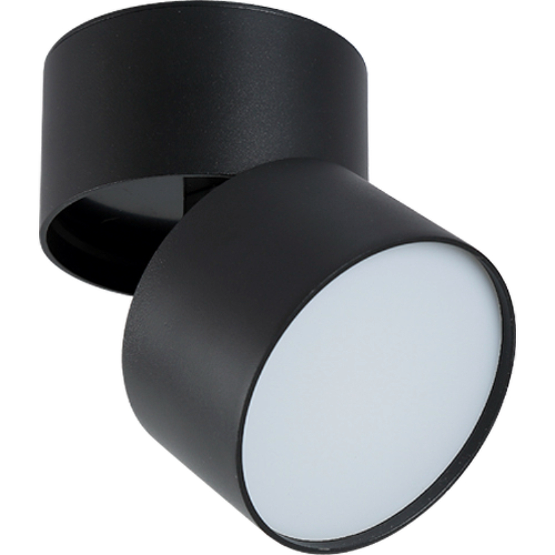 потолочный светильник crystal lux proximo sp42w led l1100 black белый черный Потолочный светильник Crystal Lux CLT 130CW BL Белый Черный