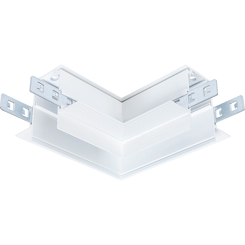 Коннектор угловой Artelamp Linea-accessories A487733 Белый коннектор для встраиваемого шинопровода gauss цвет белый
