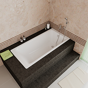 Чугунная ванна Delice Parallel 150x70 DLR220503R с ручками без антискользящего покрытия-8