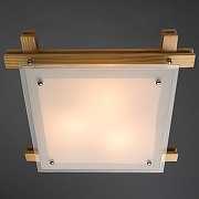 Потолочный светильник Artelamp Archimede A6460PL-3BR Белый Коричневый-2
