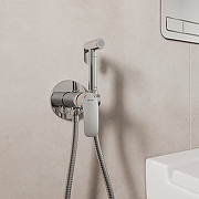 Гигиенический душ со смесителем Milardo Rora RORSBR0M08 Хром-1