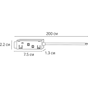 Коннектор Artelamp Expert-accessories A590206 Черный-1