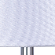 Настольная лампа Artelamp Azalia A4019LT-1CC Белая Прозрачная Хром-2