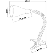 Настольная лампа Artelamp Cord A1210LT-1BK Черная-2