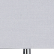 Настольная лампа Artelamp Clint A4022LT-1CC Белая Хром Прозрачная-1